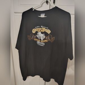 Gildan Black Graphic Men's T-Shirt